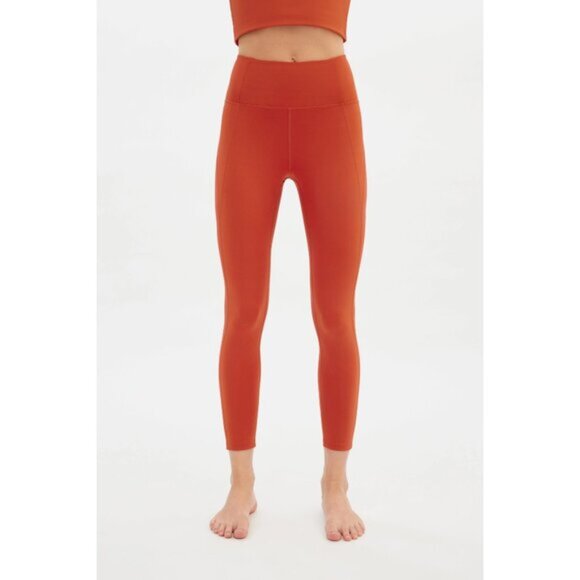 Girlfriend Collective Compressive High Rise Waisted Leggings Skinny Workout Pant - Picture 5 of 5